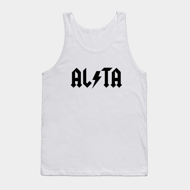 Alta Utah Ski Tank Top by LocalZonly